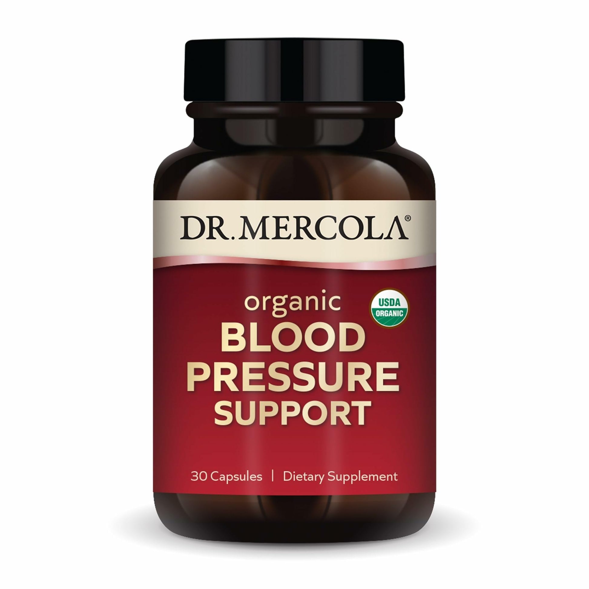 Dr. Mercola Organic Blood Pressure Support 30 Capsules