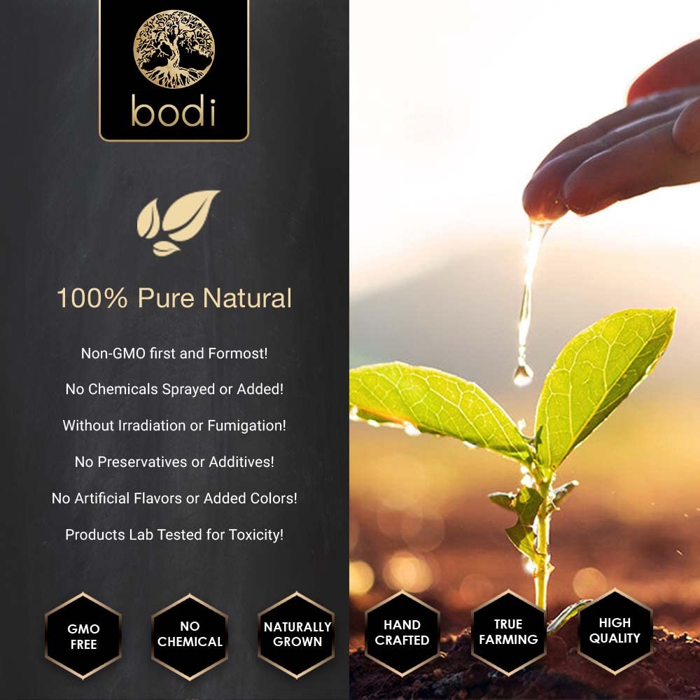 bodi Ginseng Siberian Eleuthero Root Powder, 16 oz