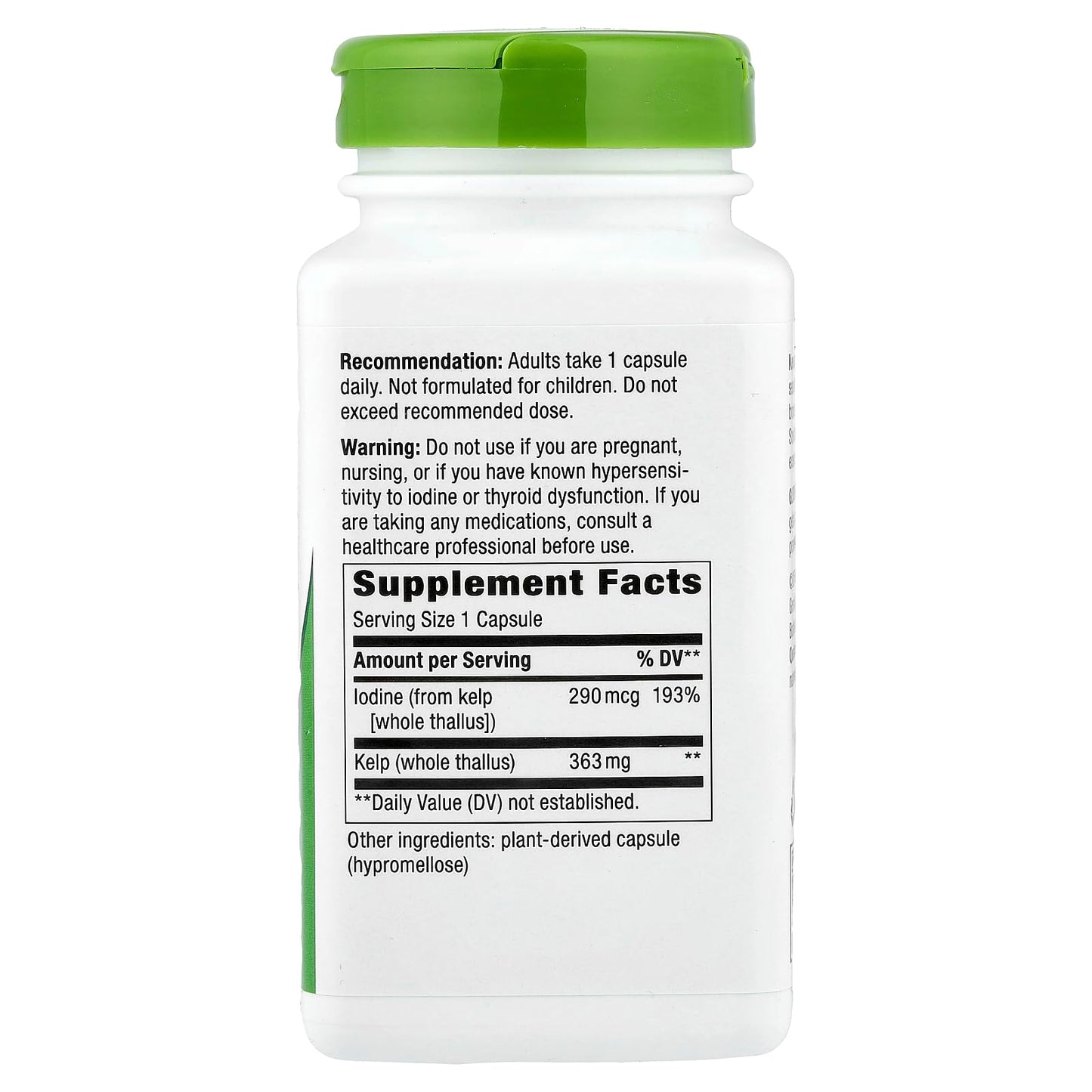 Nature's Way Kelp 360 Capsules