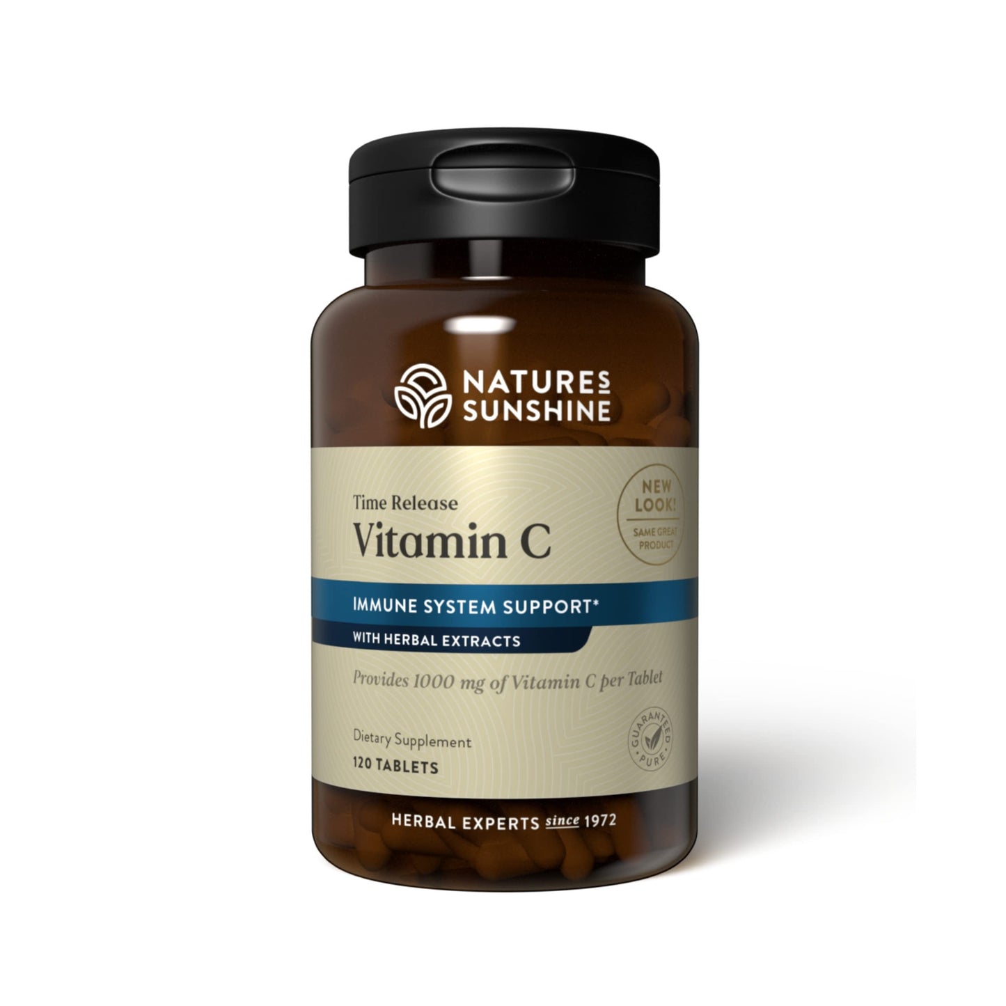Nature's Sunshine Vitamin C Time Release Tablet, 1000 mg, 120 Tablets