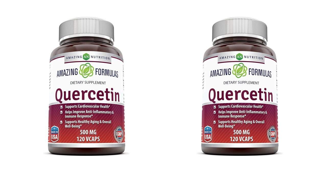 Amazing Formulas Quercetin 500 Mg Capsules, 120 Capsules
