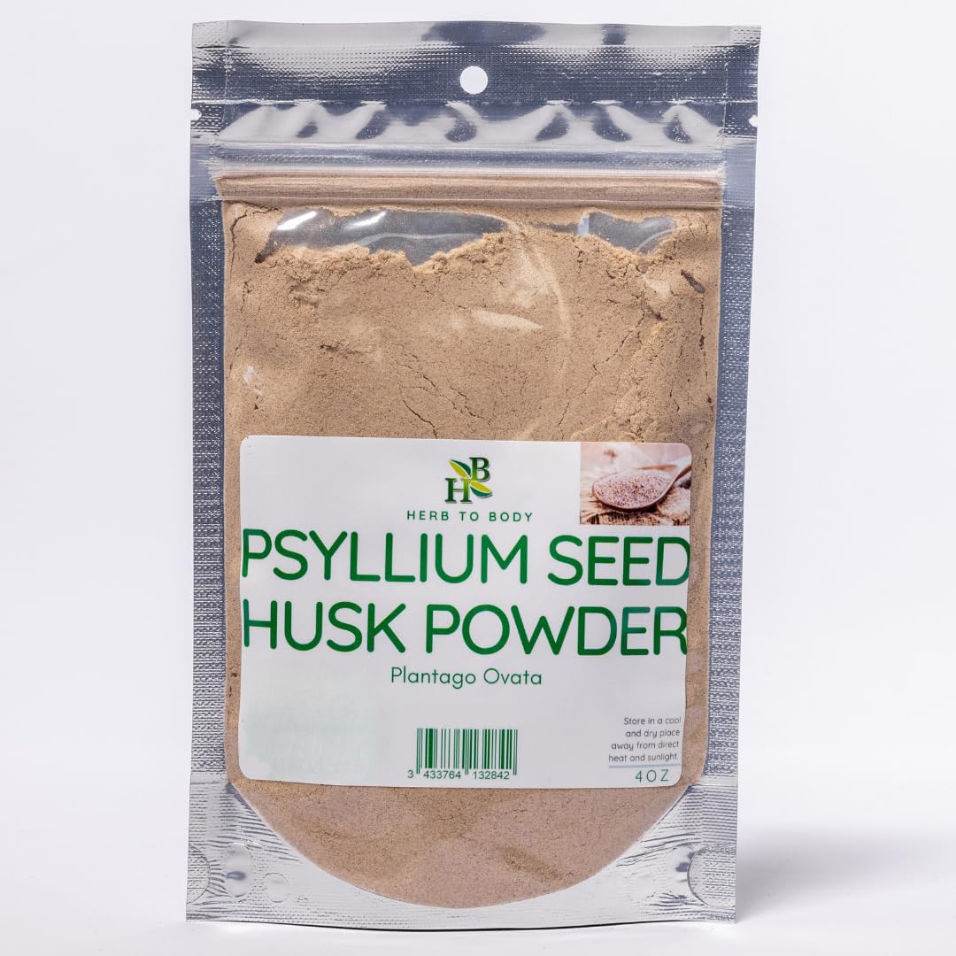 Herb To Body Psyllium Husk Powder 4 oz