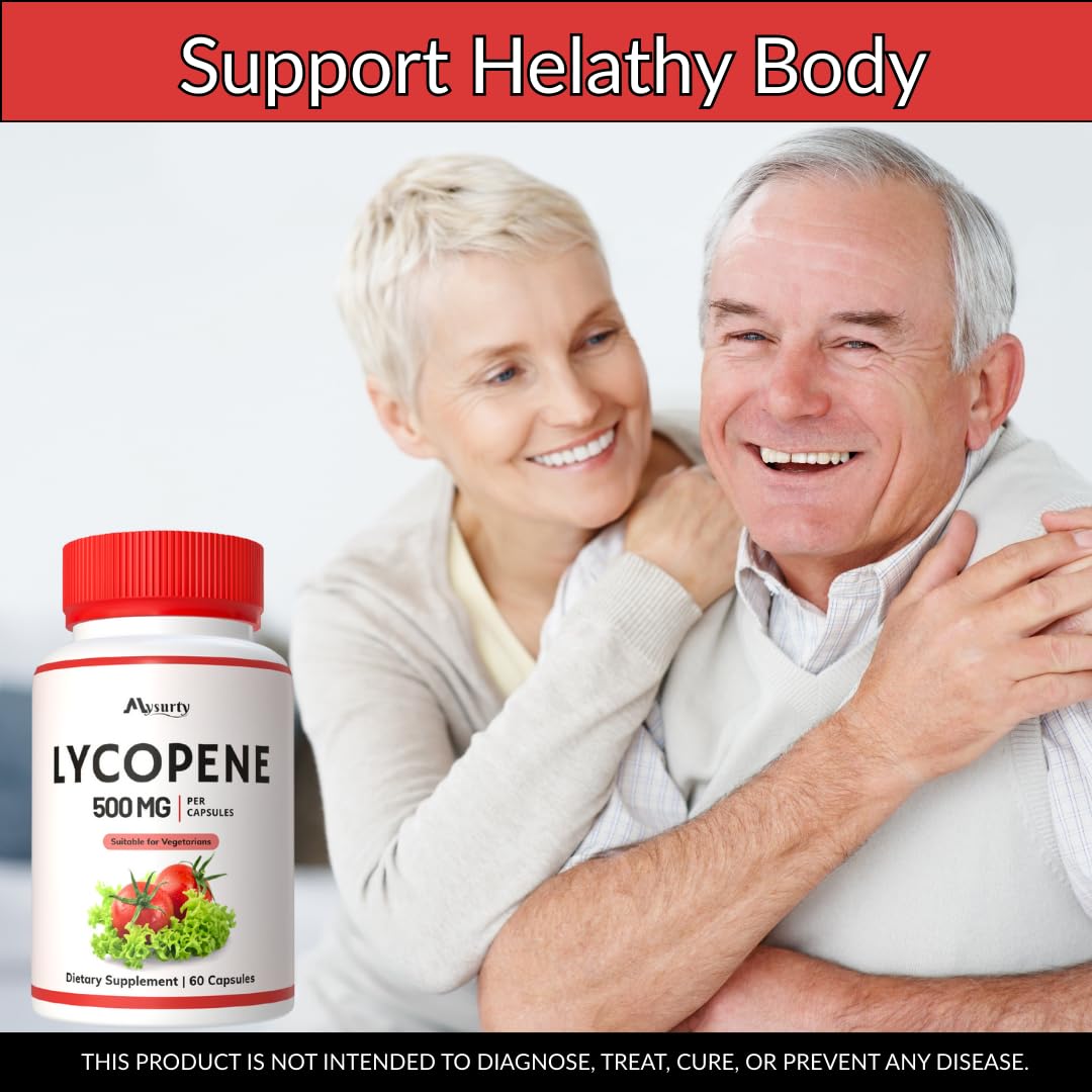 Mysurty Lycopene Capsules, 60 Capsules