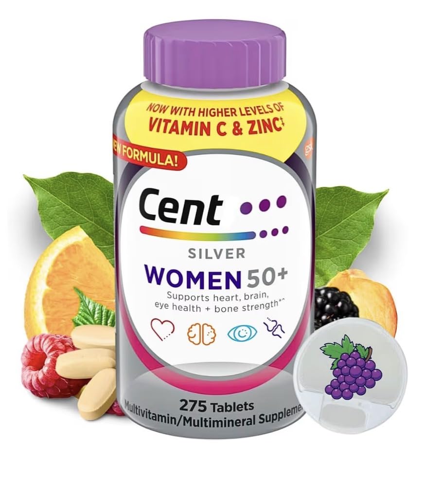 Generic Silver Women 50 Plus Multivitamin for Women, Capsule, 275 Count