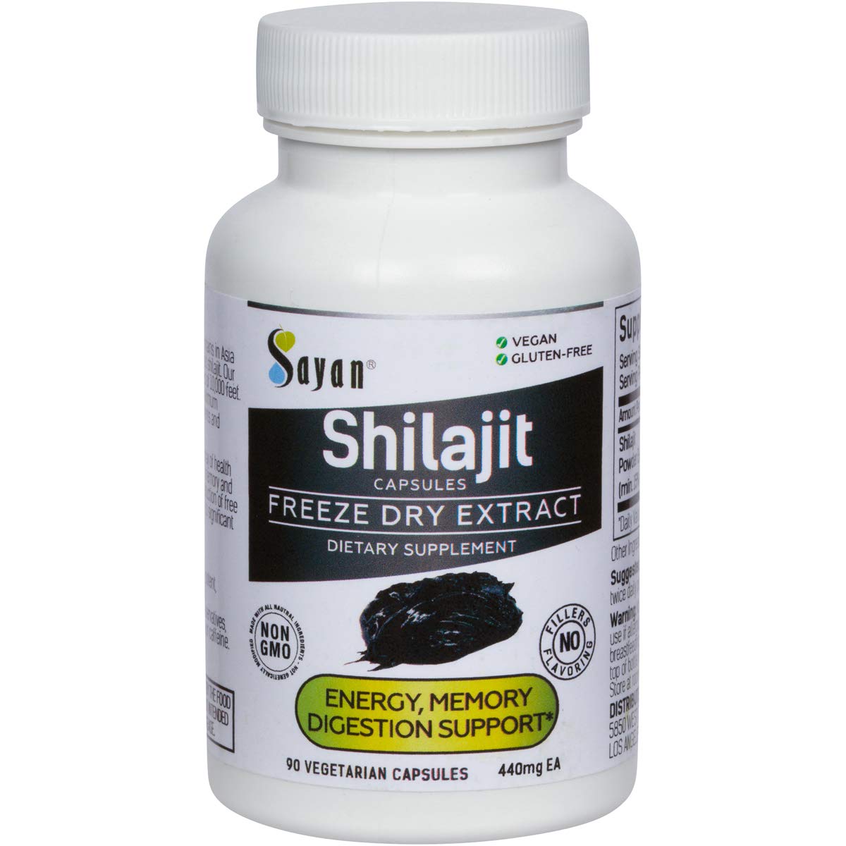 Sayan Shilajit Capsules 90 Count