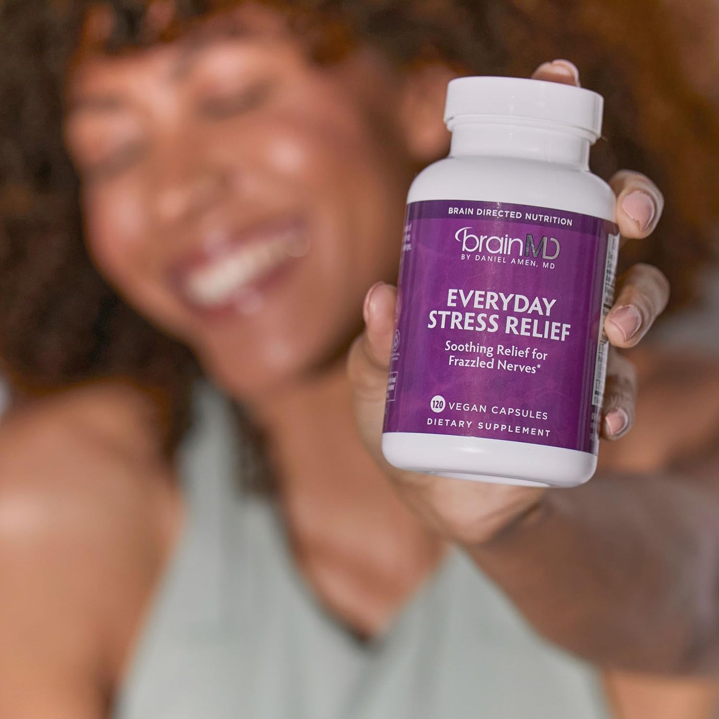 BRAINMD Dr Amen Everyday Stress Relief 120 Capsules