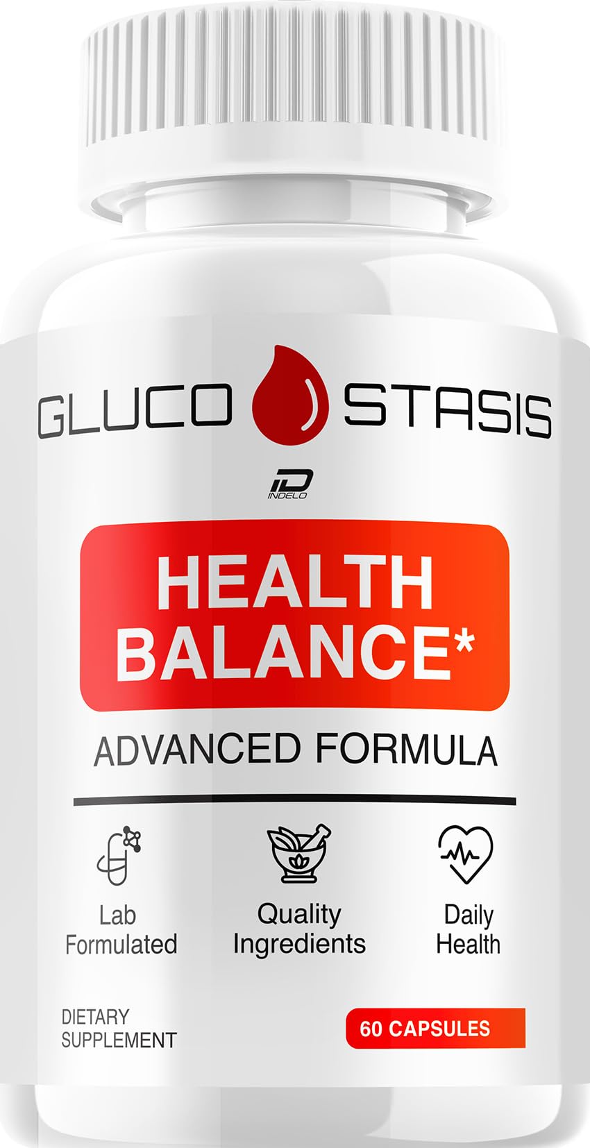 Indelo Gluco Stasis Capsules 60 Count