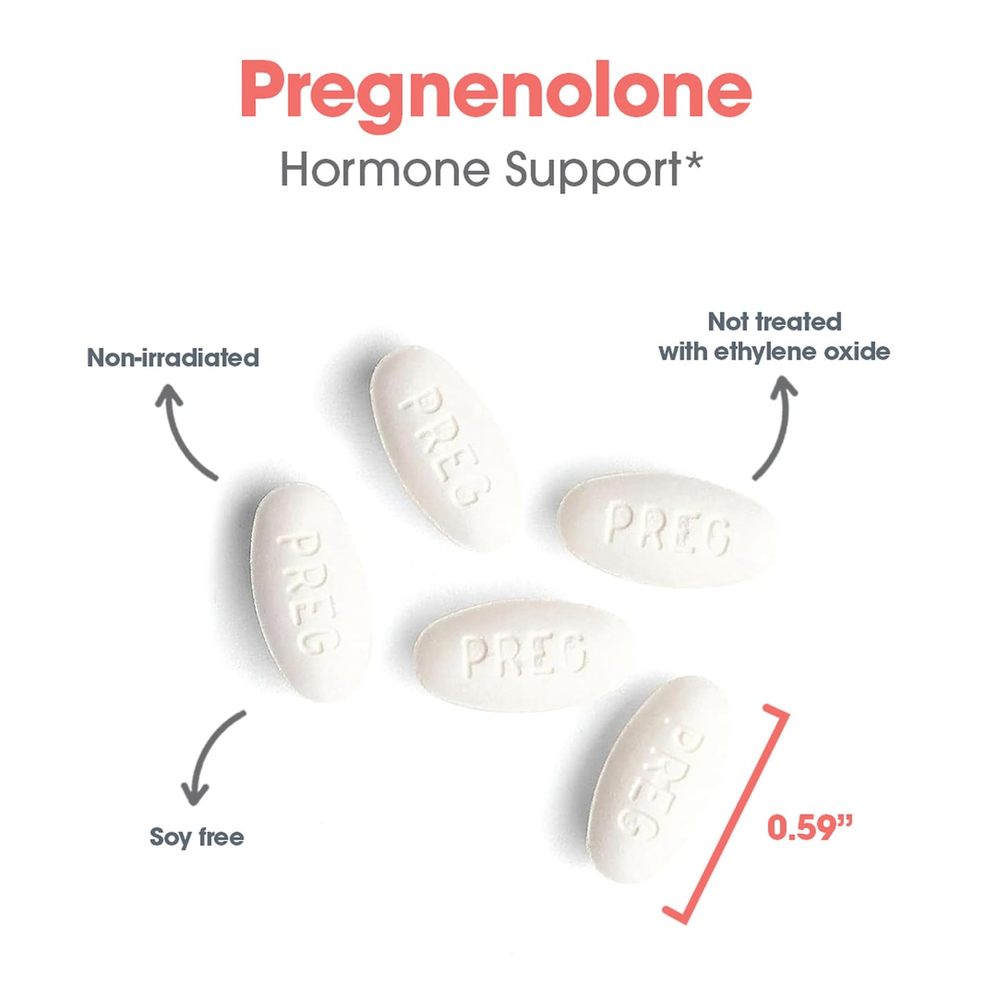 Allergy Research Group Pregnenolone 100 mg Tablet, 60 Tablets