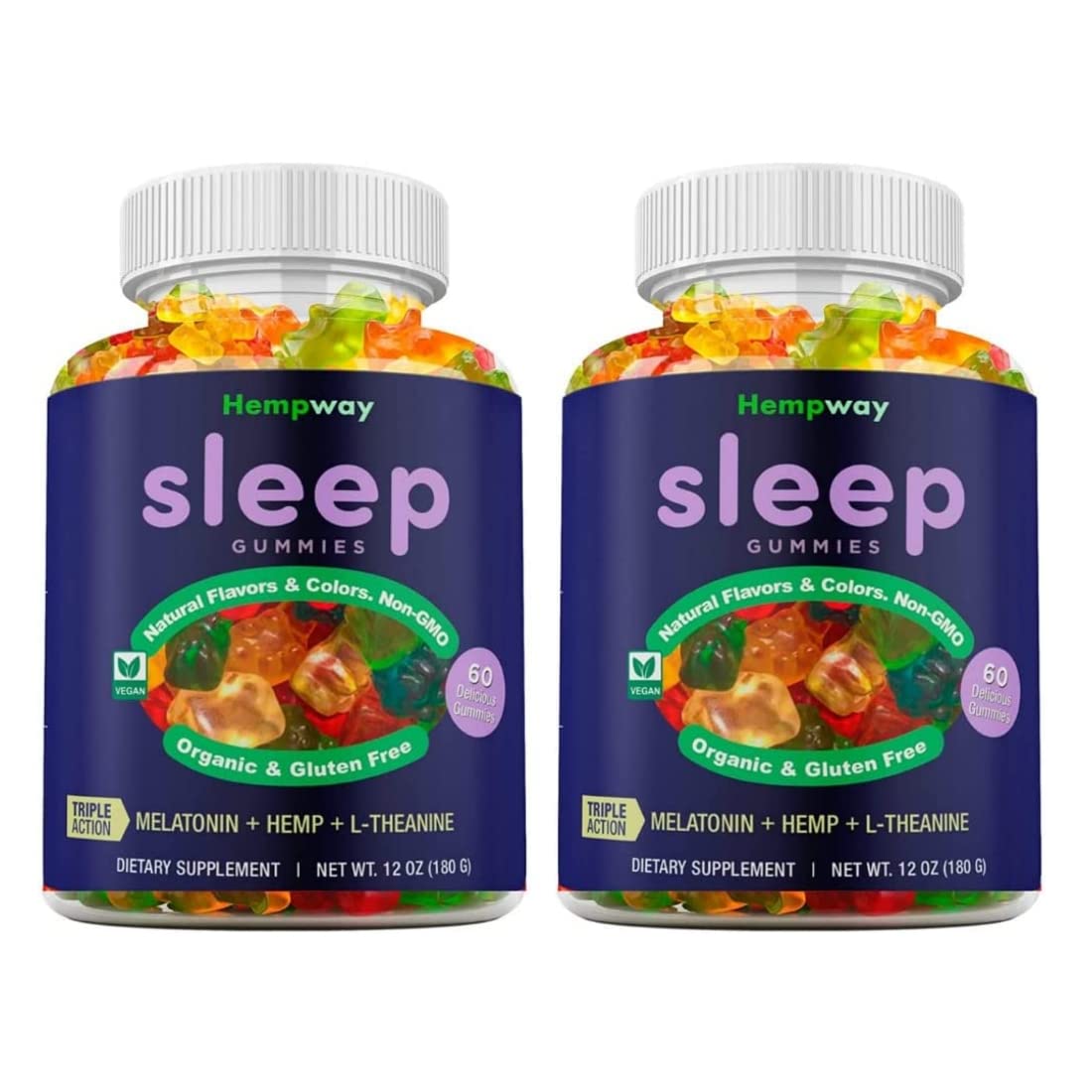 HEMPWAY Sleep Gummy 120 Gummies