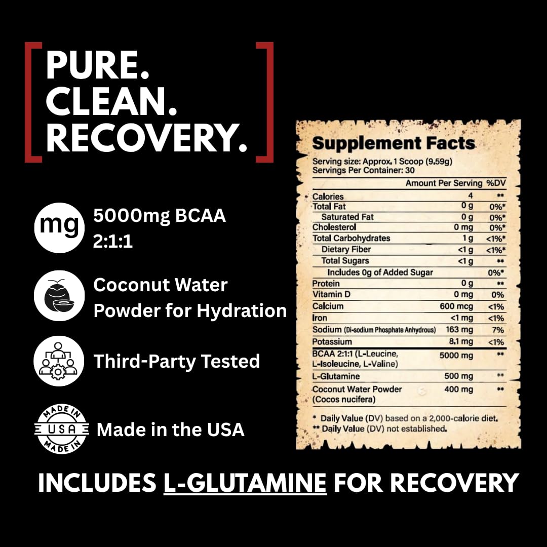 The Whey of The Lord Armor of God BCAA Amino Acid Recovery Supplement, Muscle Repair, Endurance, Hydration, Workout Support Powder, 10.14 Ounce
