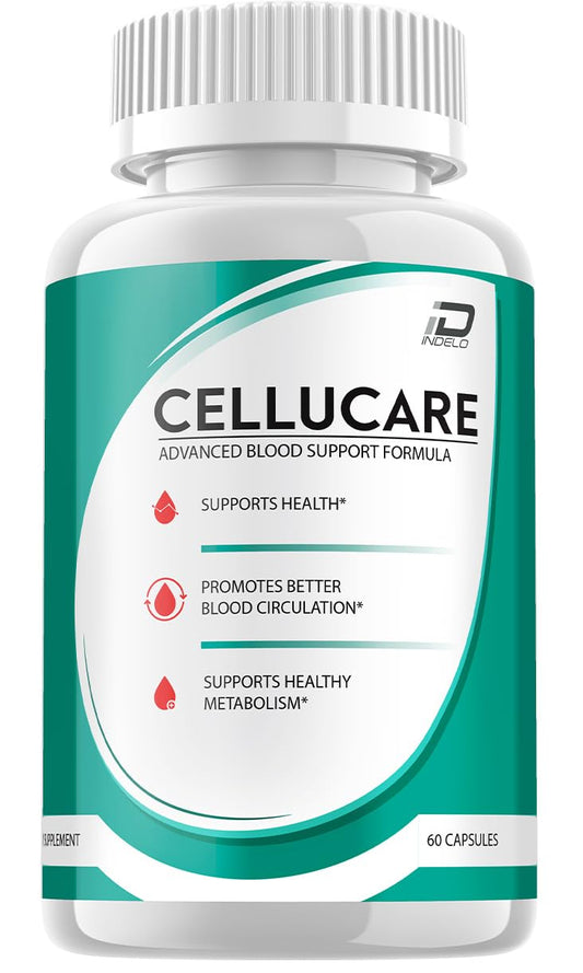 Indelo Cellucare Pills Advanced Formula Supplement - Healthy Flow Support Capsules, 60 Capsules