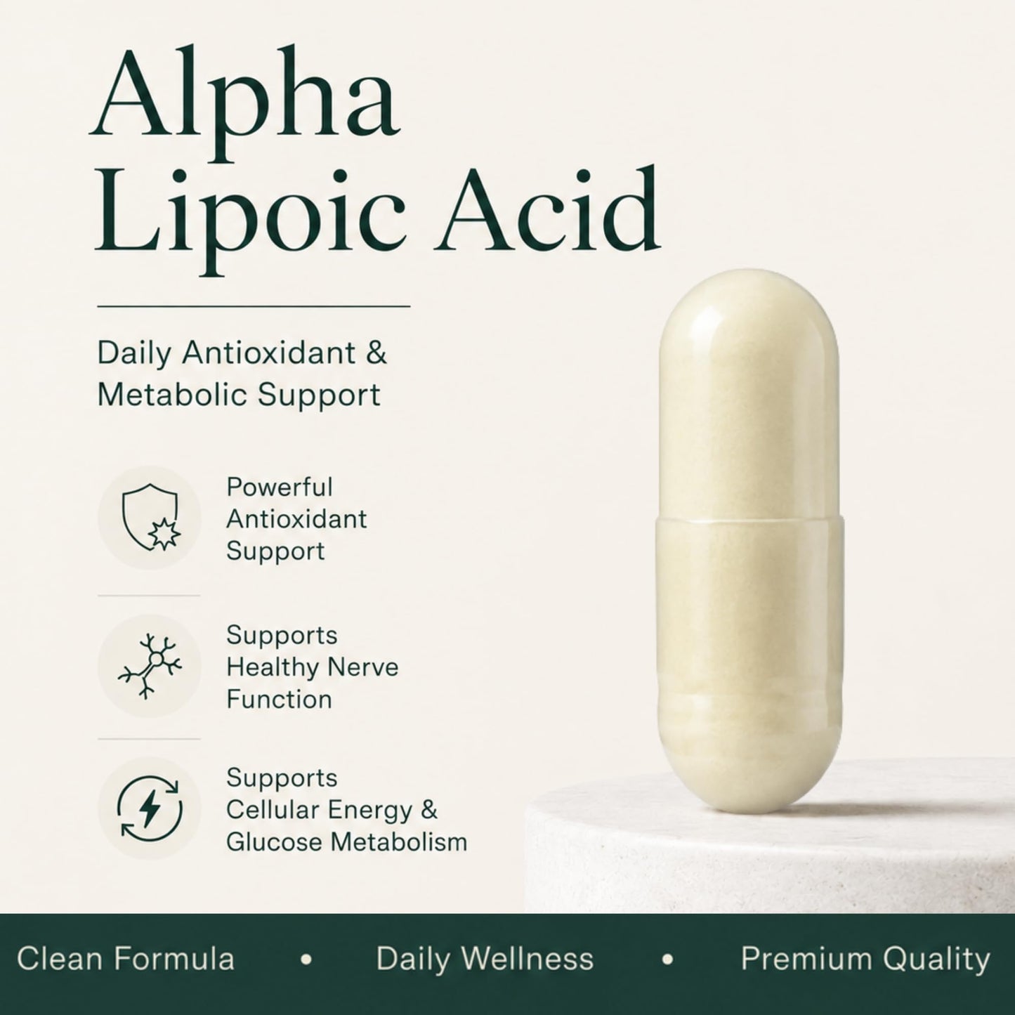 Nuray Alpha Lipoic Acid 300mg Capsules, 60 Capsules