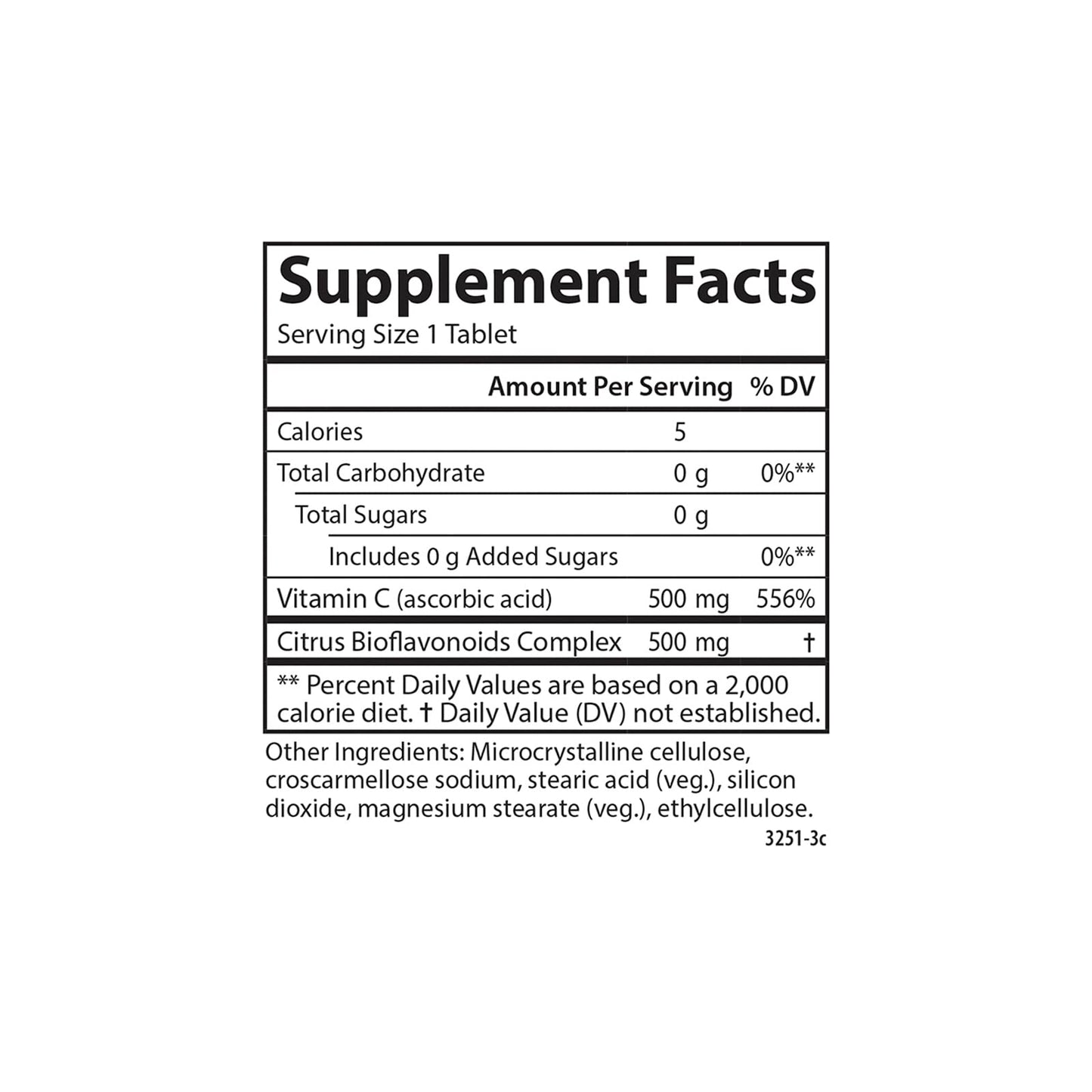 Carlson Super-C Complex Vitamin C + Bioflavonoids, Immune Function & Optimal Wellness, Antioxidant, 100 Tablets