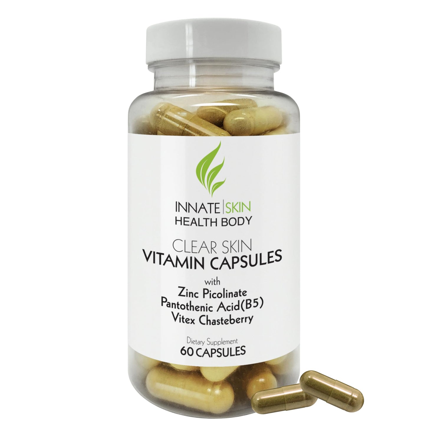 Innate Skin Clear Skin Acne Vitamins 60 Capsules