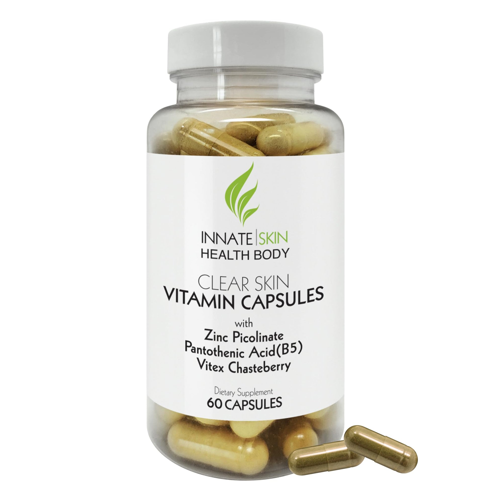 Innate Skin Clear Skin Acne Vitamins 60 Capsules