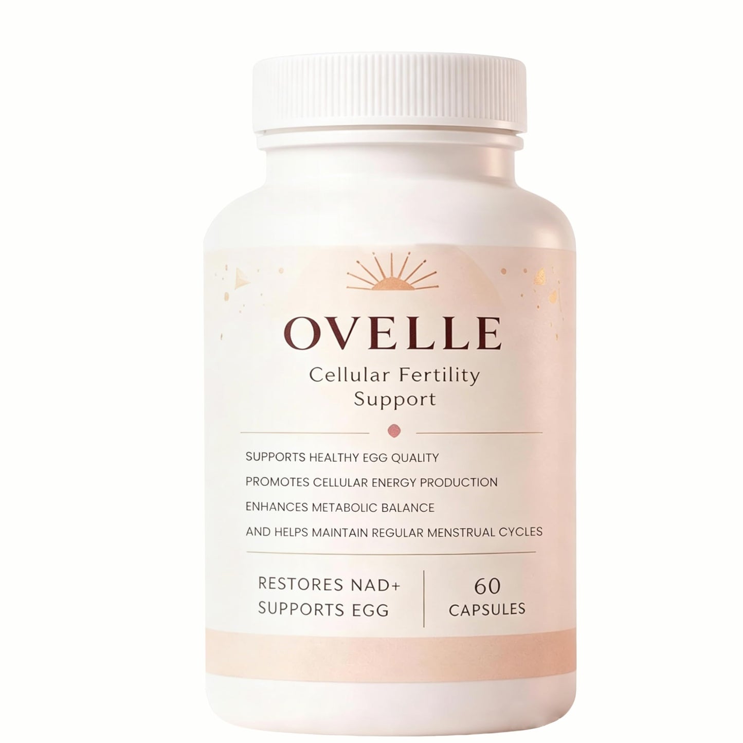 Velura Ovelle Fertility for Women-Hormonal Balance & Cycle 60 Capsules