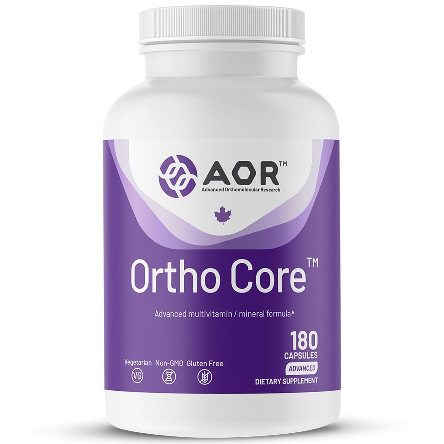 AOR Ortho Core Multivitamin for Adults 180 Capsules