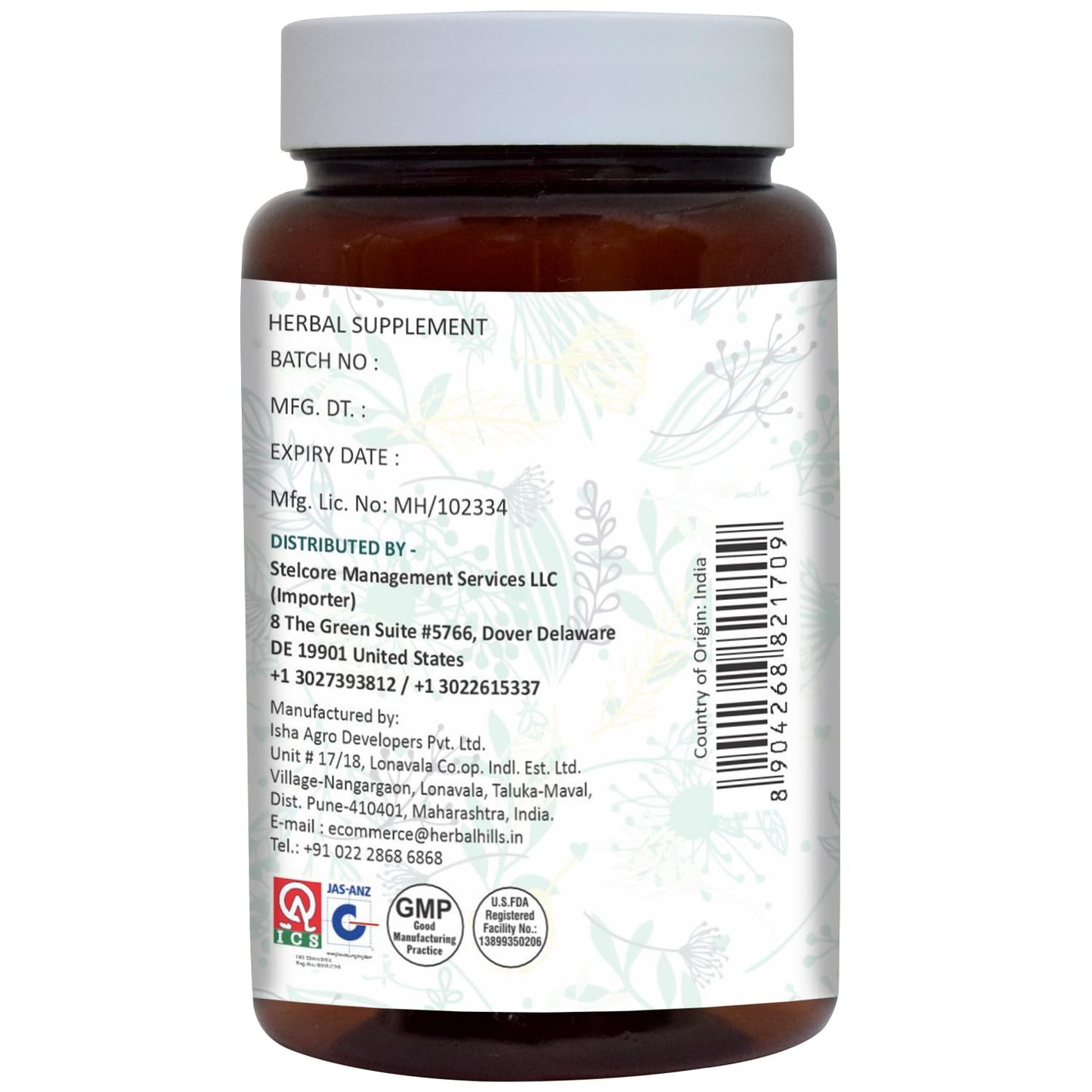 AYURFOREST Aloe Vera Capsules 120
