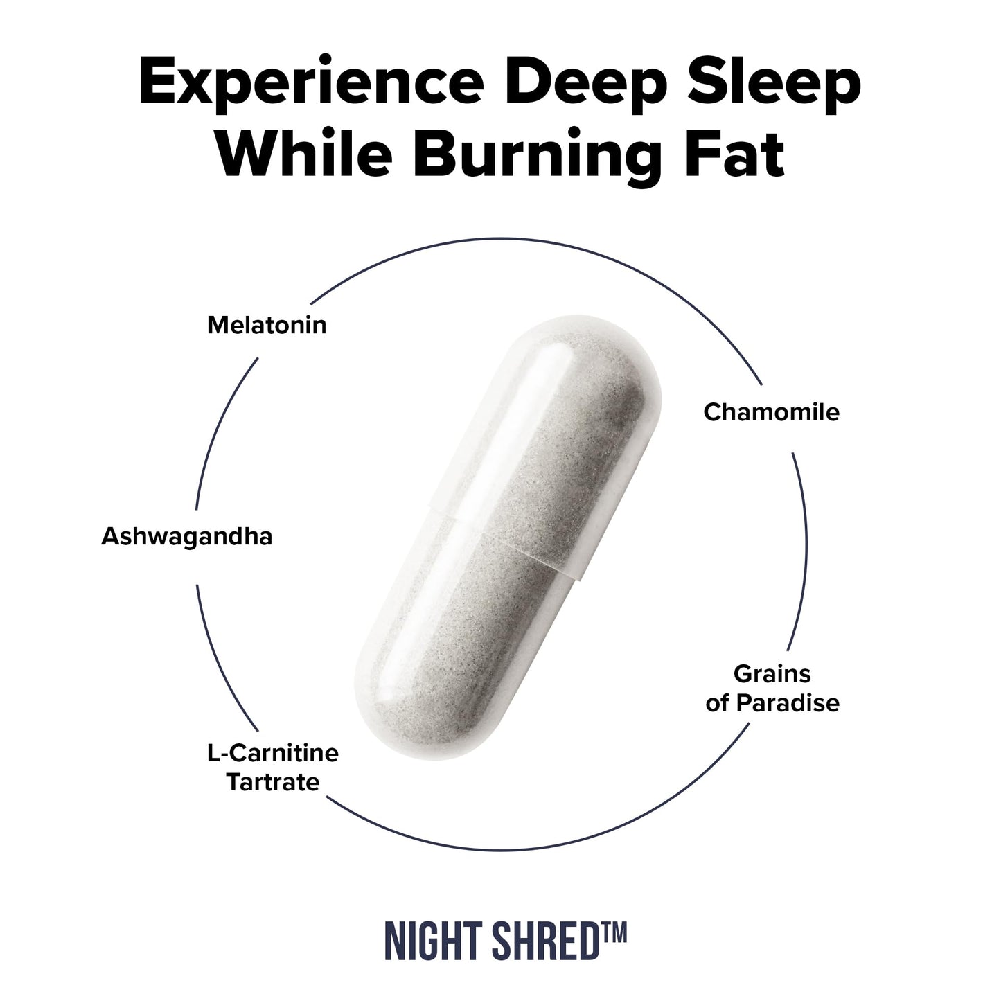 InnoSupps Night Shred Fat Burner Capsule 60 Count