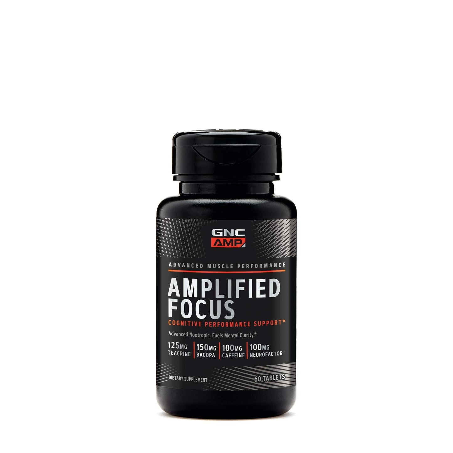 GNC AMP Amplified Focus Tablet, 60 Tablets