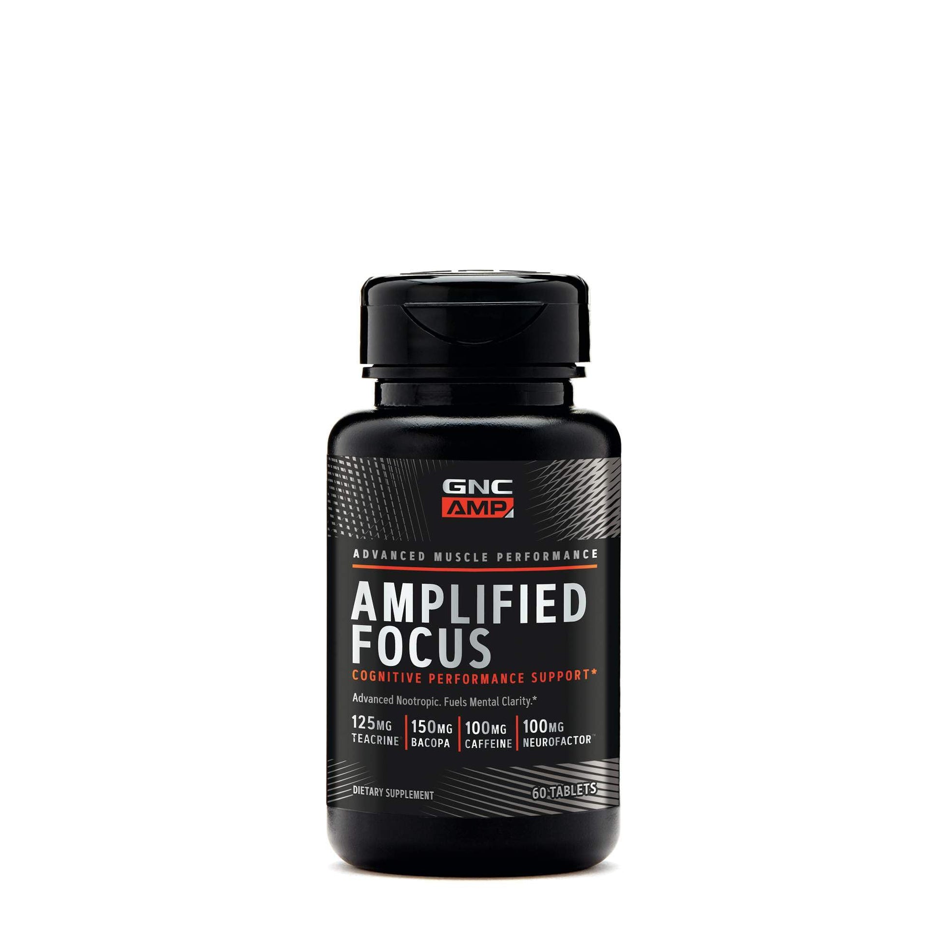 GNC AMP Amplified Focus Tablet, 60 Tablets