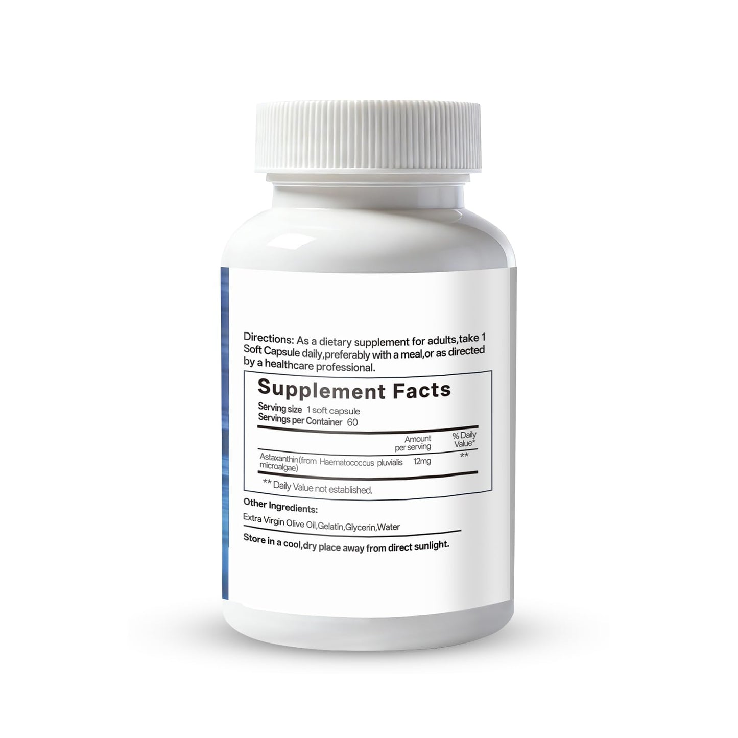 Oopeatol Astaxanthin 12mg Softgels 60 Count