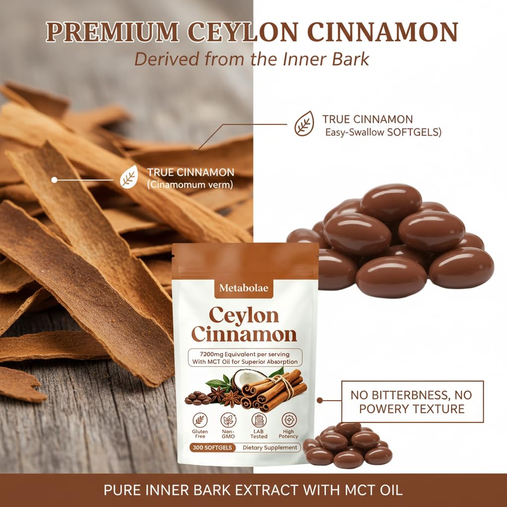 Beon Health Metabolae Ceylon Cinnamon Softgels 300