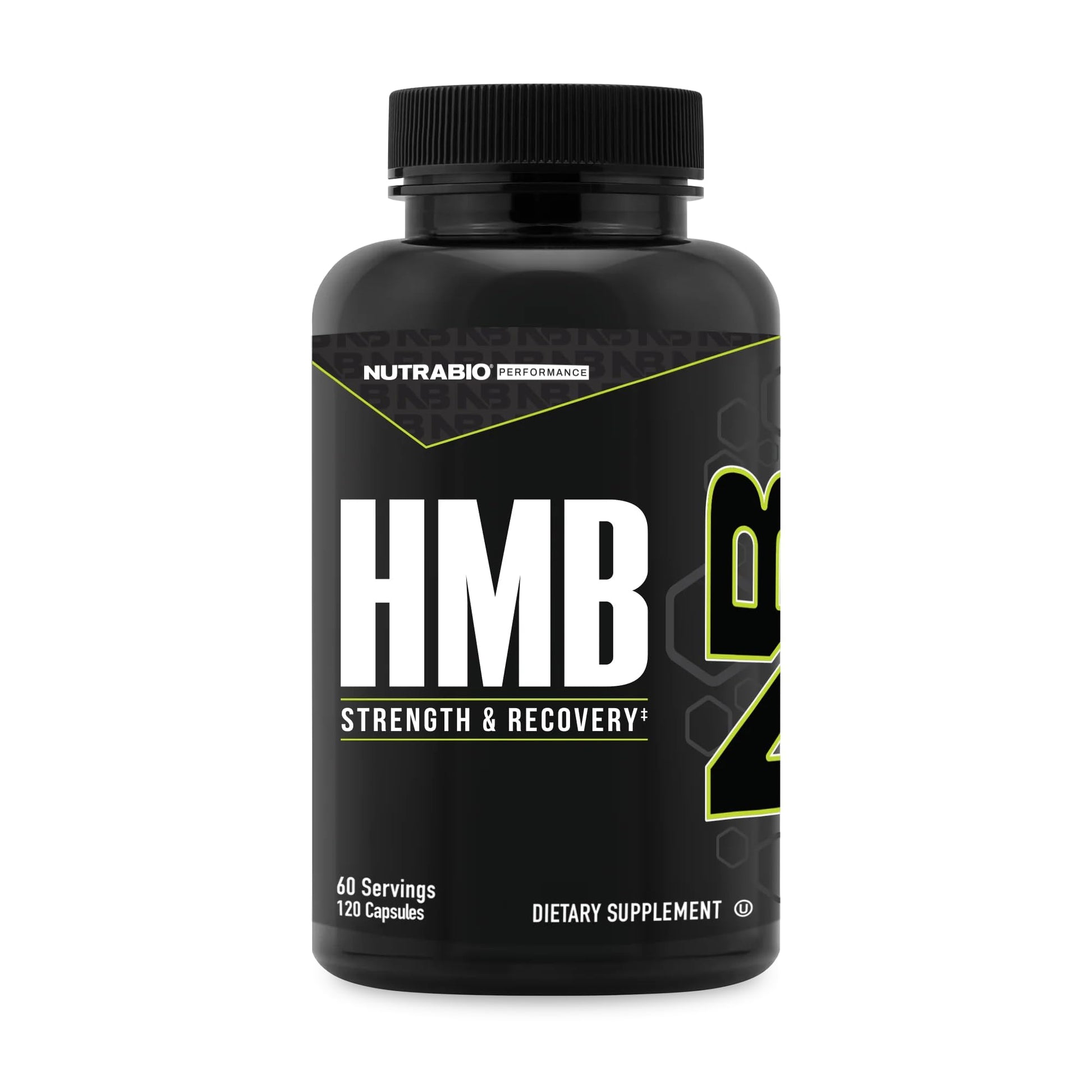 NutraBio HMB Supplement Capsule 120 Capsules