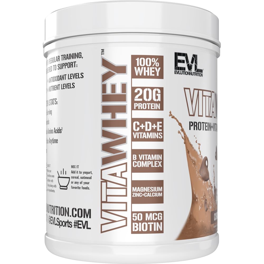 Evlution VitaWhey 100% Whey Powder, 21 Servings