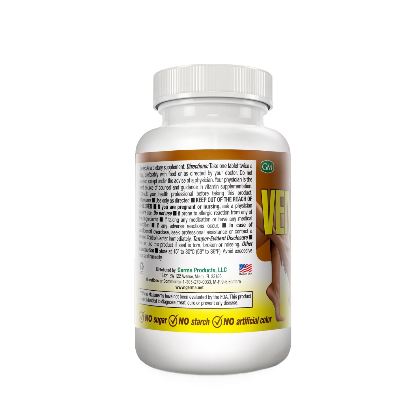 Germa Venosan Dietary Supplement Tablet, 60 Tablets