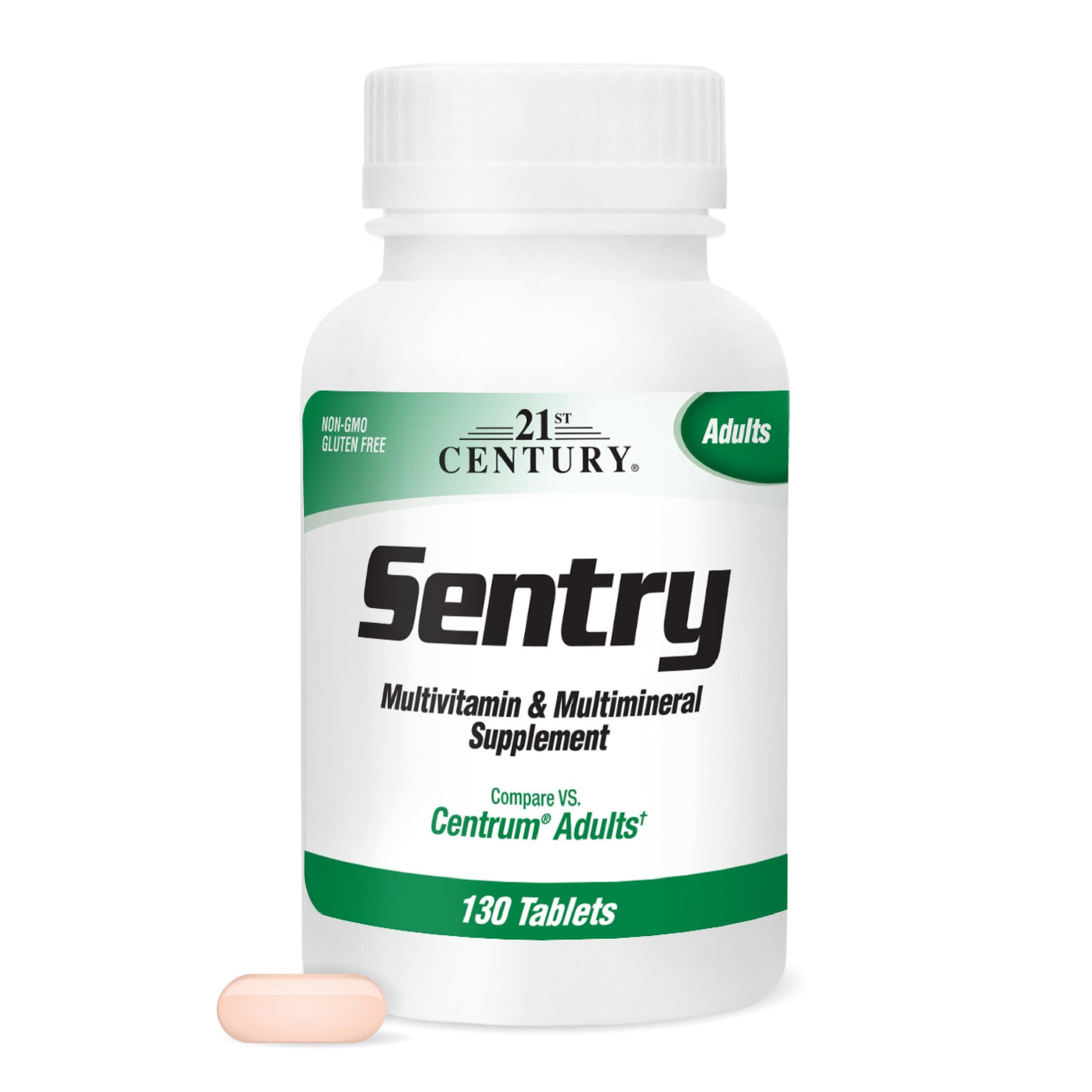 21st Century Sentry Tablets, 130 Tablets