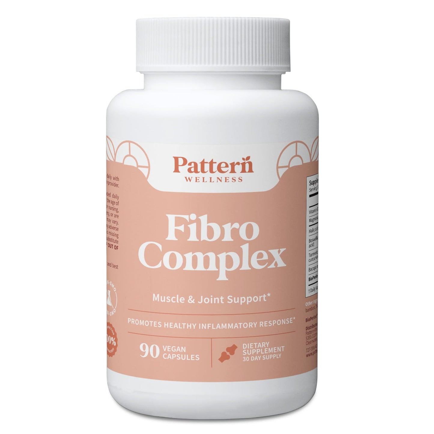 Pattern Wellness Fibro Complex Supplement Capsule 90 Capsules