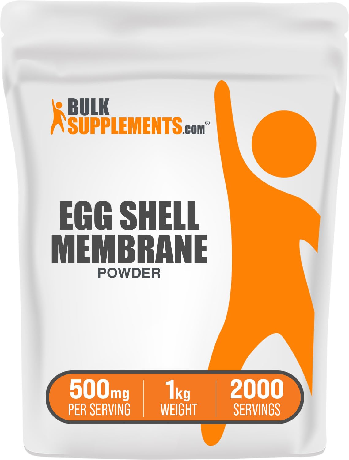 BulkSupplements Egg Shell Membrane Powder - Collagen Powder Supplement, 1kg