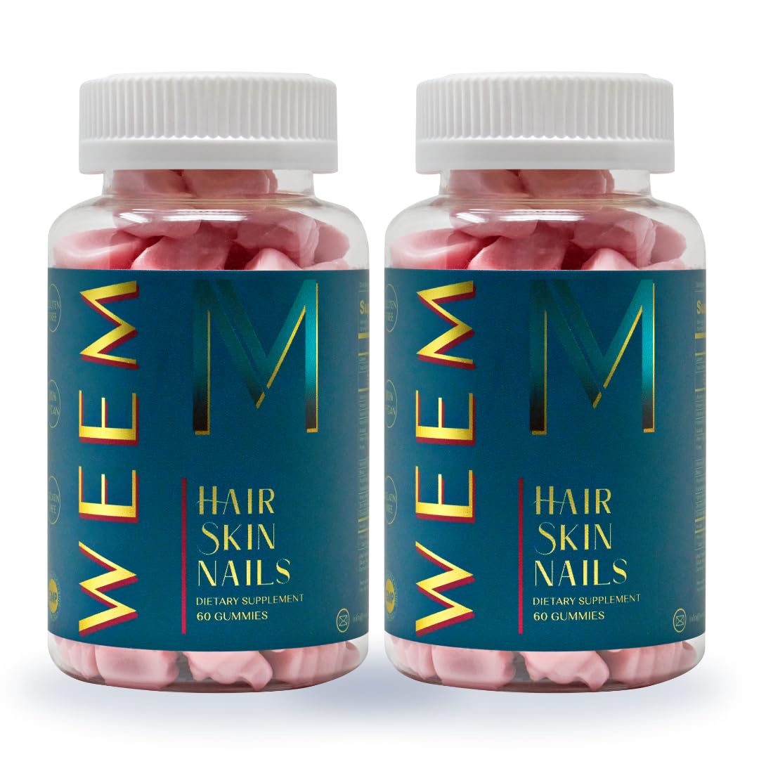 WEEM Hair Skin and Nails 120 Gummies