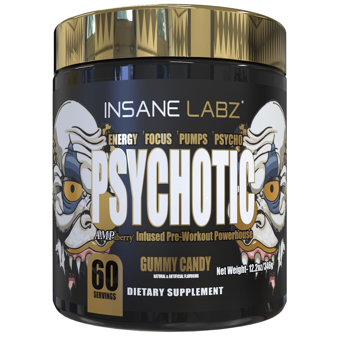 Insane Labz Psychotic Gold Powder 12.2 Ounce