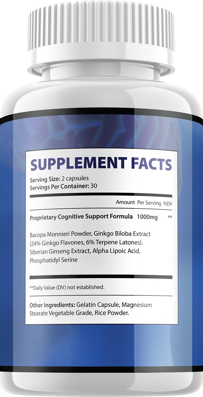 Indelo Neuro Thrive Brain Supplement Capsule, 300 Capsules