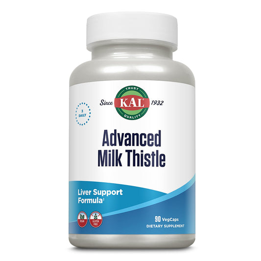 KAL Milk Thistle Liver Support Formula Capsules, 90 Count