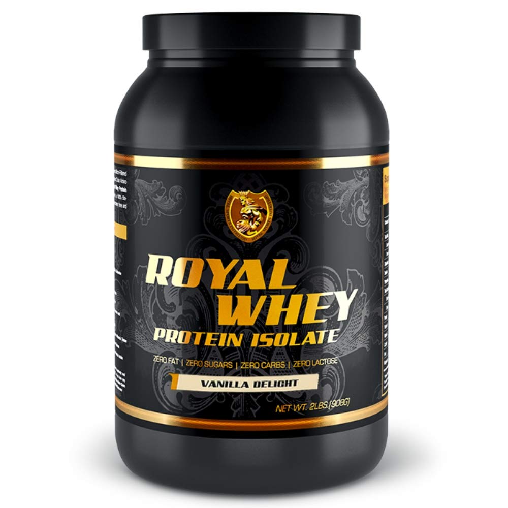 Royal Sports Nutrition RSN Royal 100% Isolate Protein Powder, 32 Servings