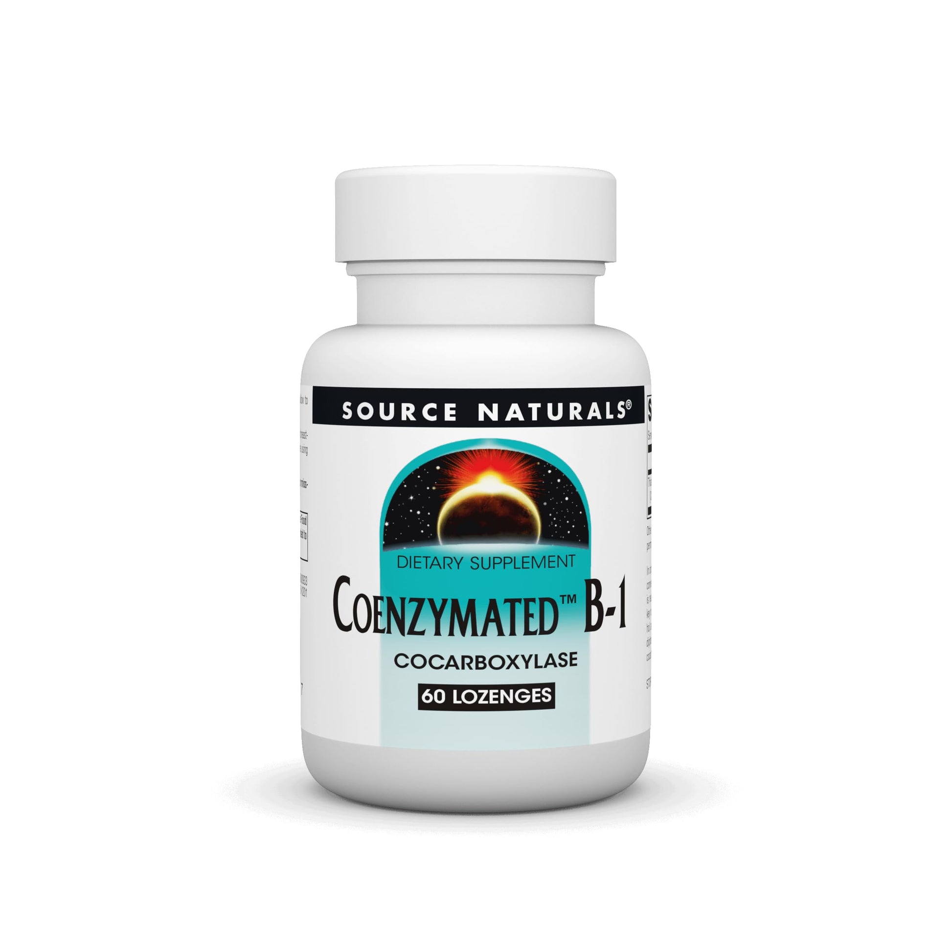 Source Naturals Coenzymated B-1, Cocarboxylase Lozenges 60 Count