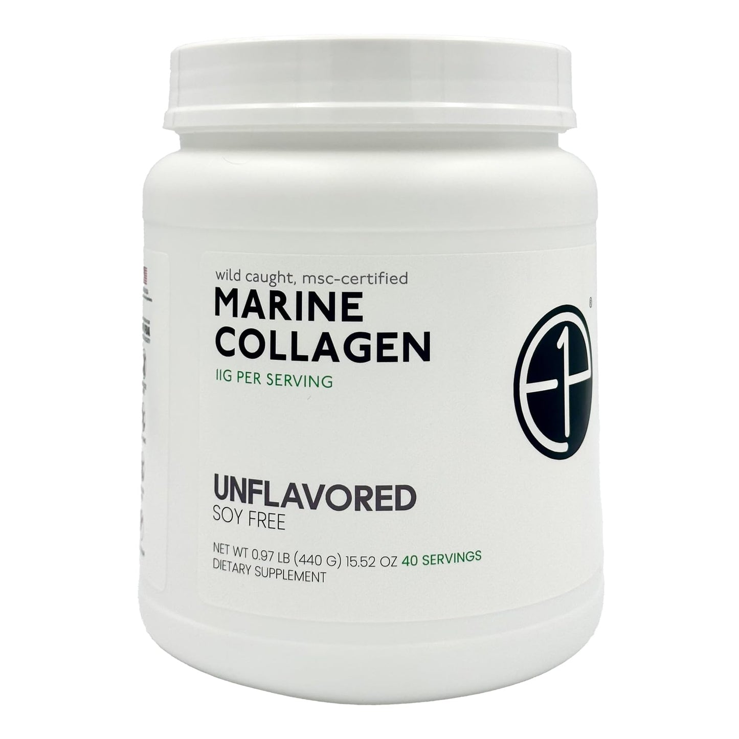 E1P Wild Caught Marine Collagen Peptides Powder 15.52 oz