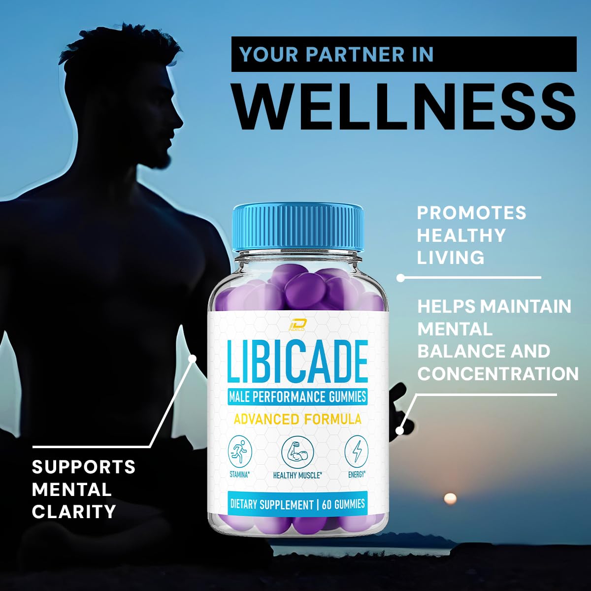 Indelo Libicade Multivitamin Gummies 300 Gummies