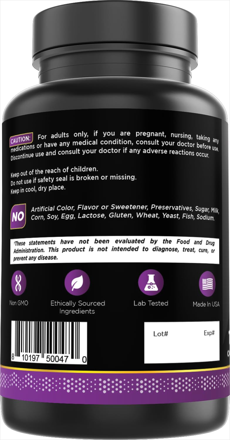 Oxify 5-HTP 5-Hydroxytryptophan 50 mg, 120 Capsules