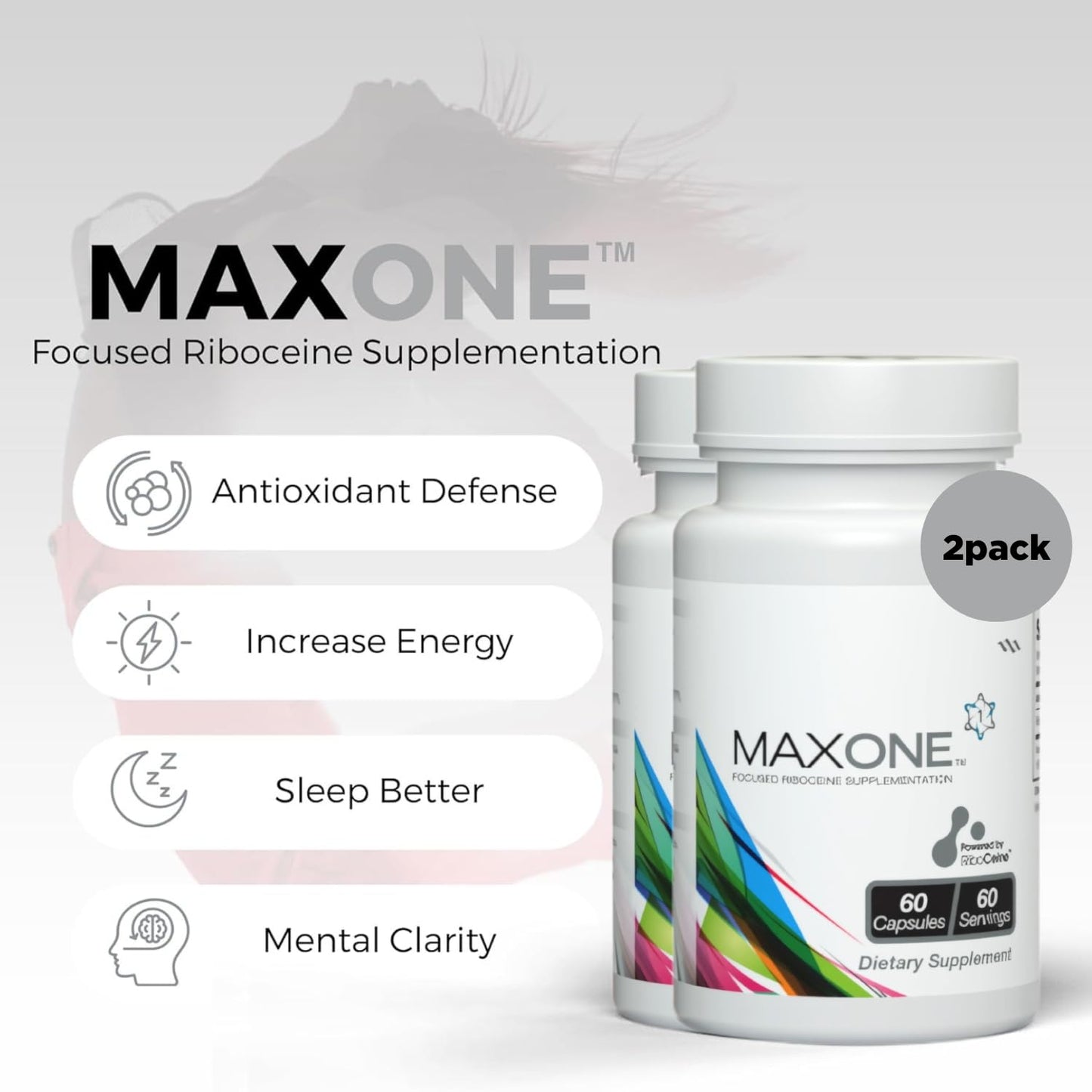 Max International Max One Focused Riboceine Supplementation Capsule Pack of 2