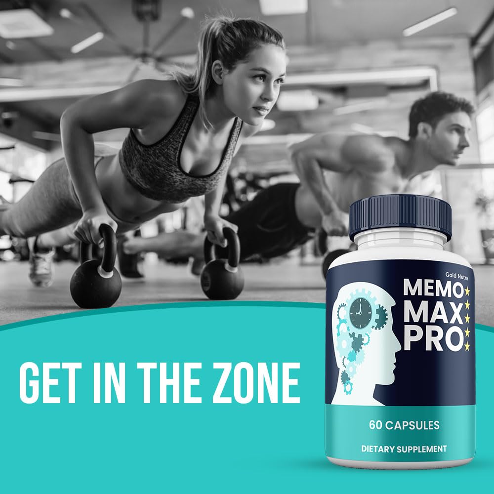 Gold Nutra Memo MaxPro Capsule, All Natural Brain and Cognitive Supplement, 2 Capsules