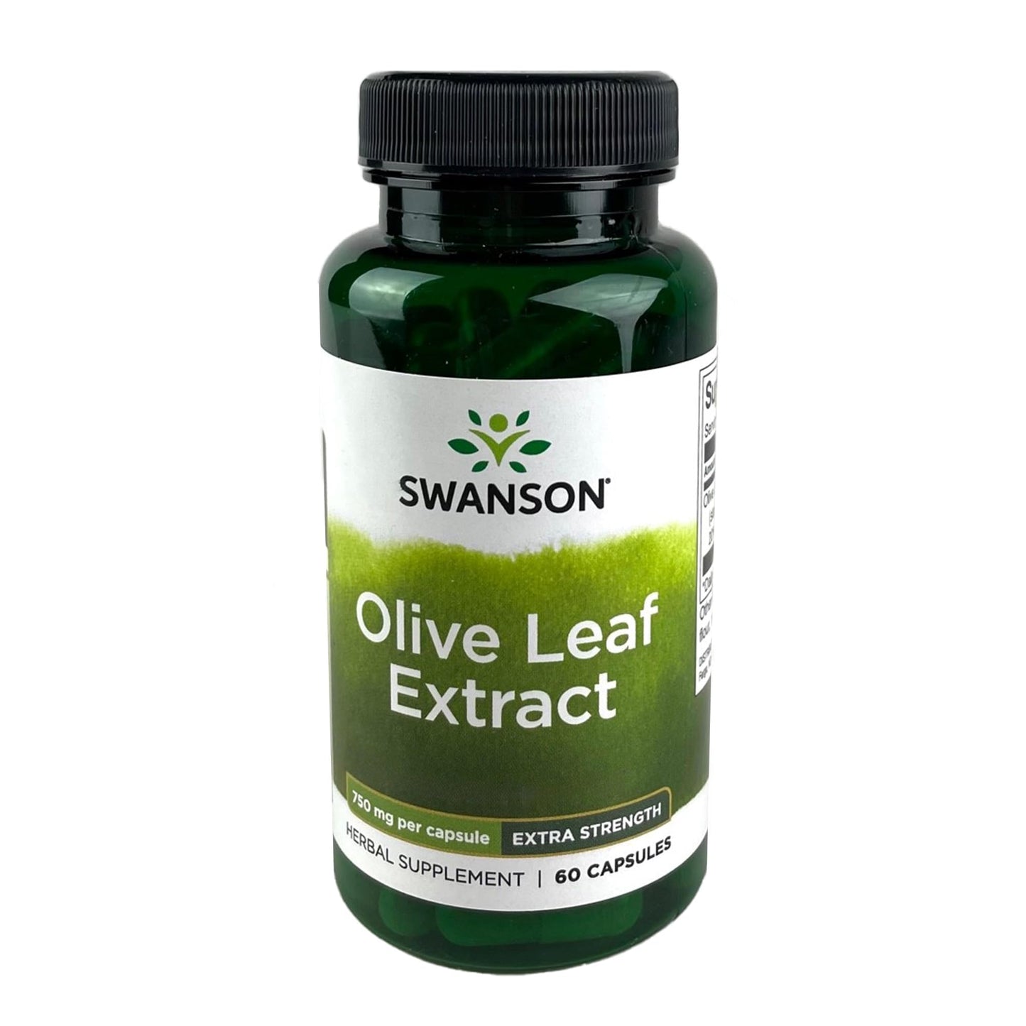 Swanson Olive Leaf Extract Capsules 60 Count