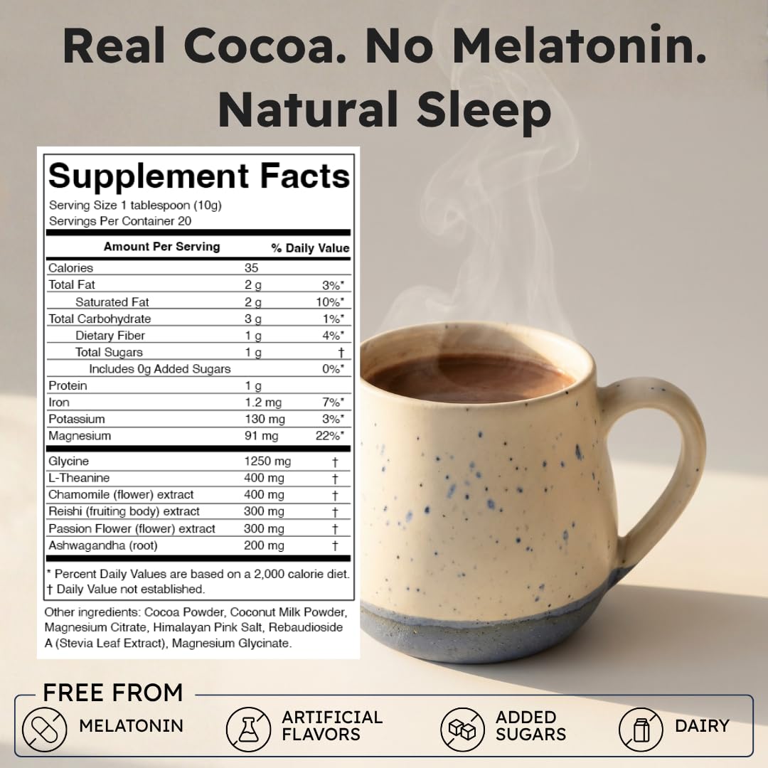 Brainoa Sleep Cocoa Powder 6.74 oz