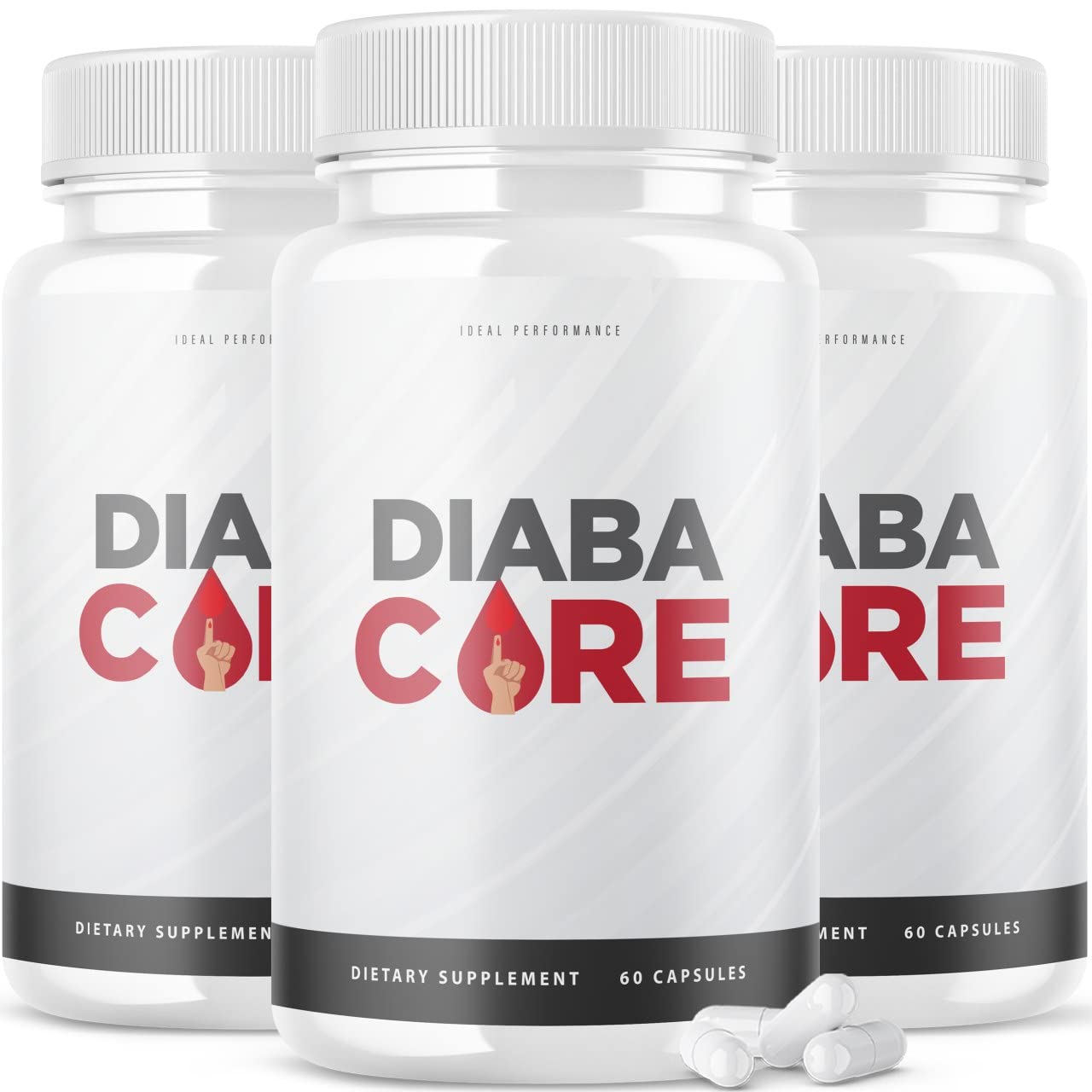 IDEAL PERFORMANCE Diabacore Supplement Diaba Core Pills 180 Capsules