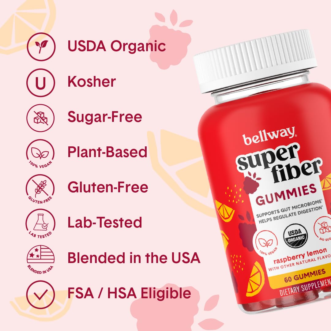 Bellway Super Fiber Gummies 2-Count