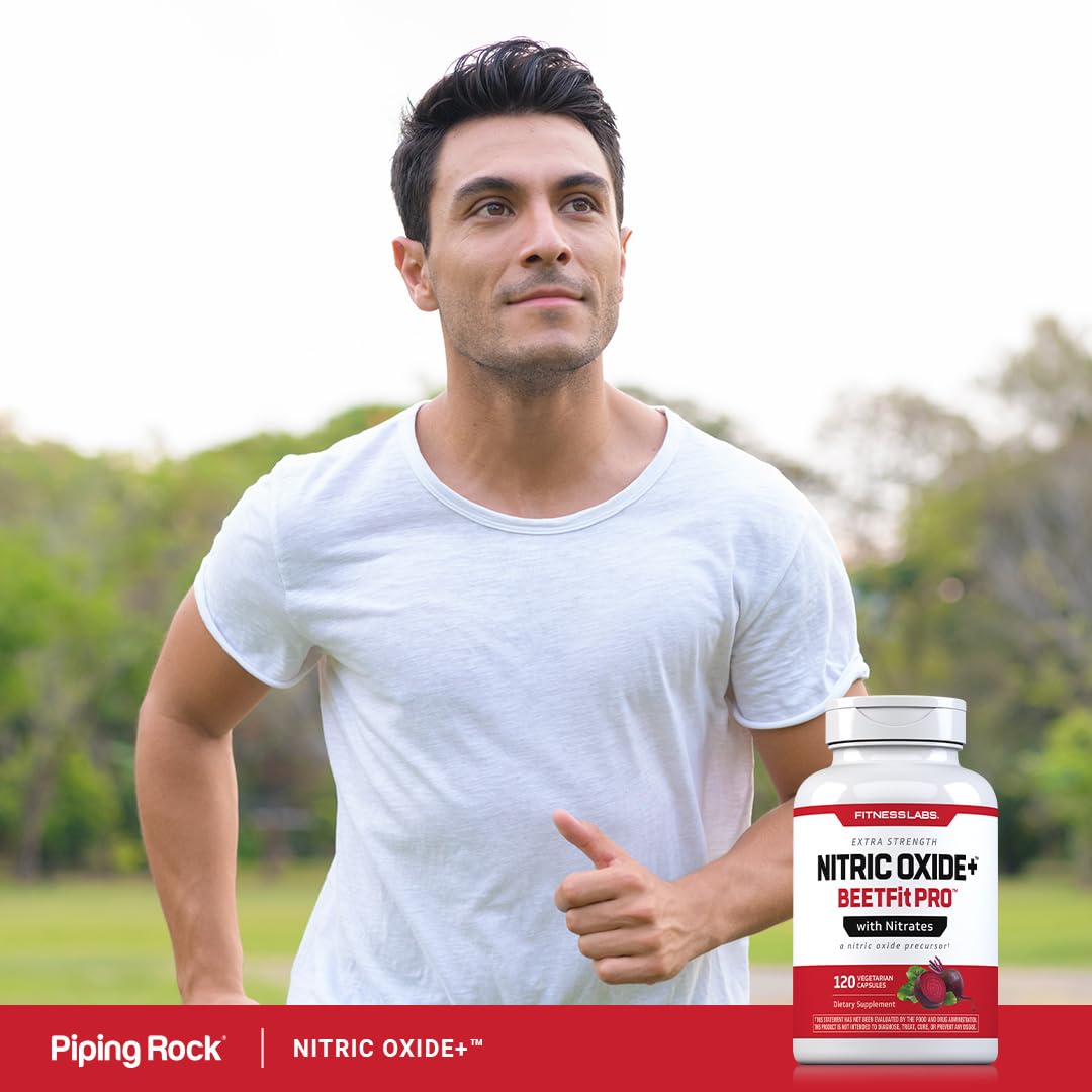 Fitness Labs Nitric Oxide Beet Root Capsules 120 Count