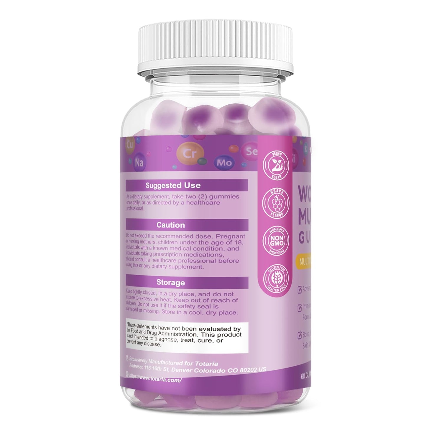 Totaria Menopause Capsules for Women, 180 Capsules
